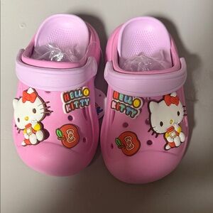 Hello Kitty Pink Kids Slippers